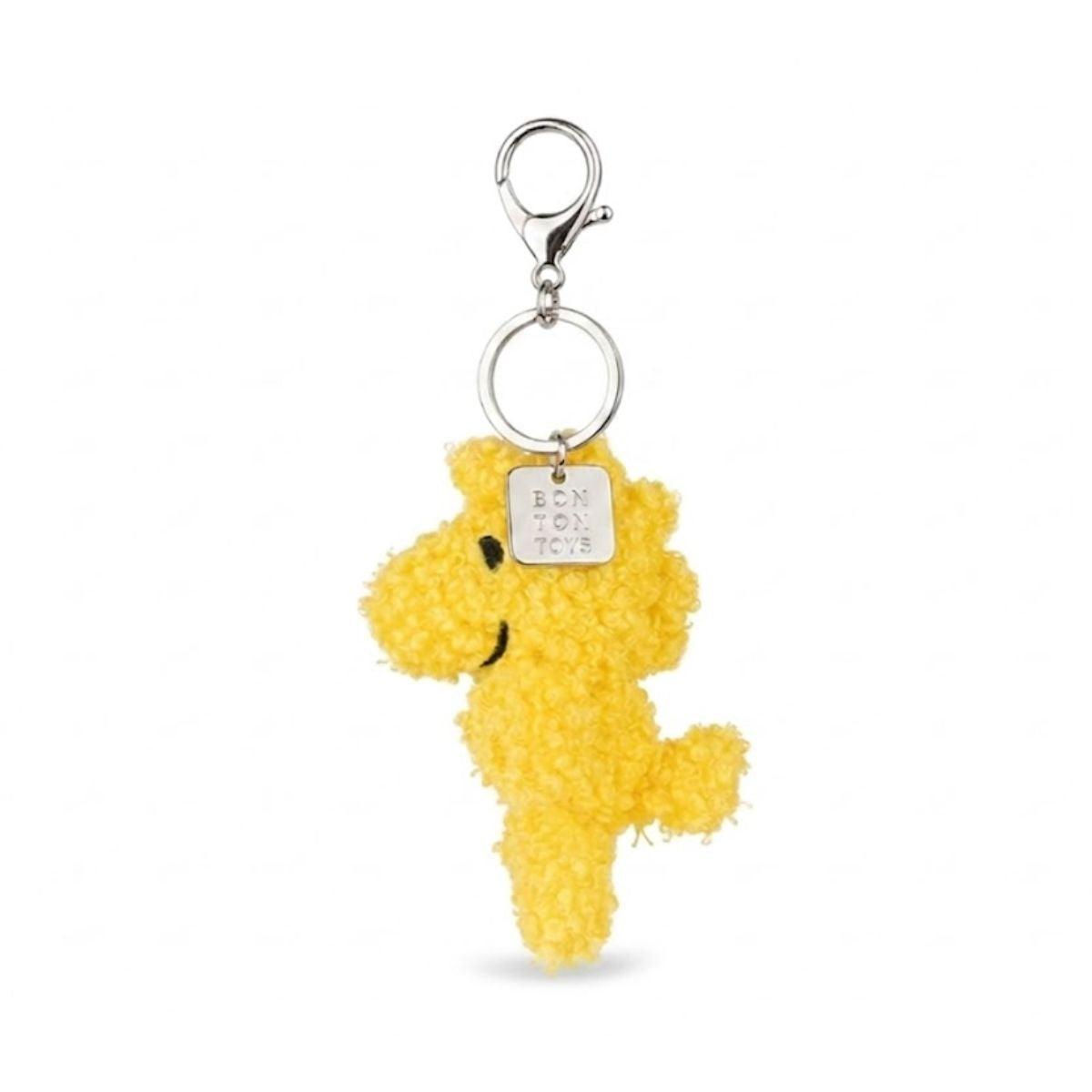 Peanuts Woodstock ECO Tiny Teddy Yellow Plush Keychain (7cm) - 2 Types - Pupsik Singapore