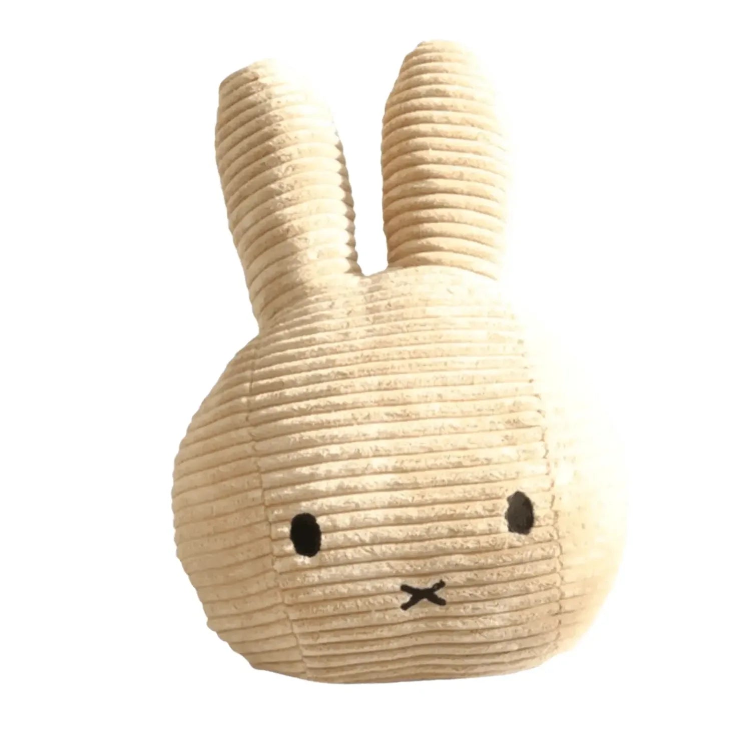 Miffy Corduroy Head Cushion, 50cm (2 Colours) - Pupsik Singapore