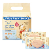 BZU BZU Ultra Gentle Fragrance-Free Baby Wet Wipes, 2 x 80s (Exp 01/29)