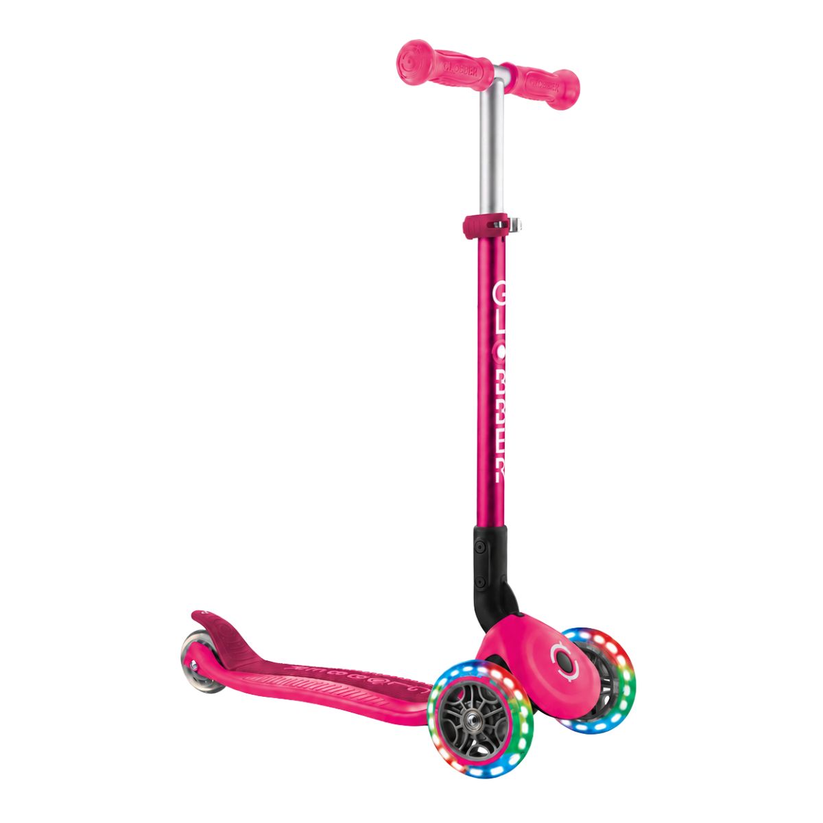 Globber Primo Foldable Lights 3 Wheel Scooter (LED Wheels) (8 Types) | 3-7Y