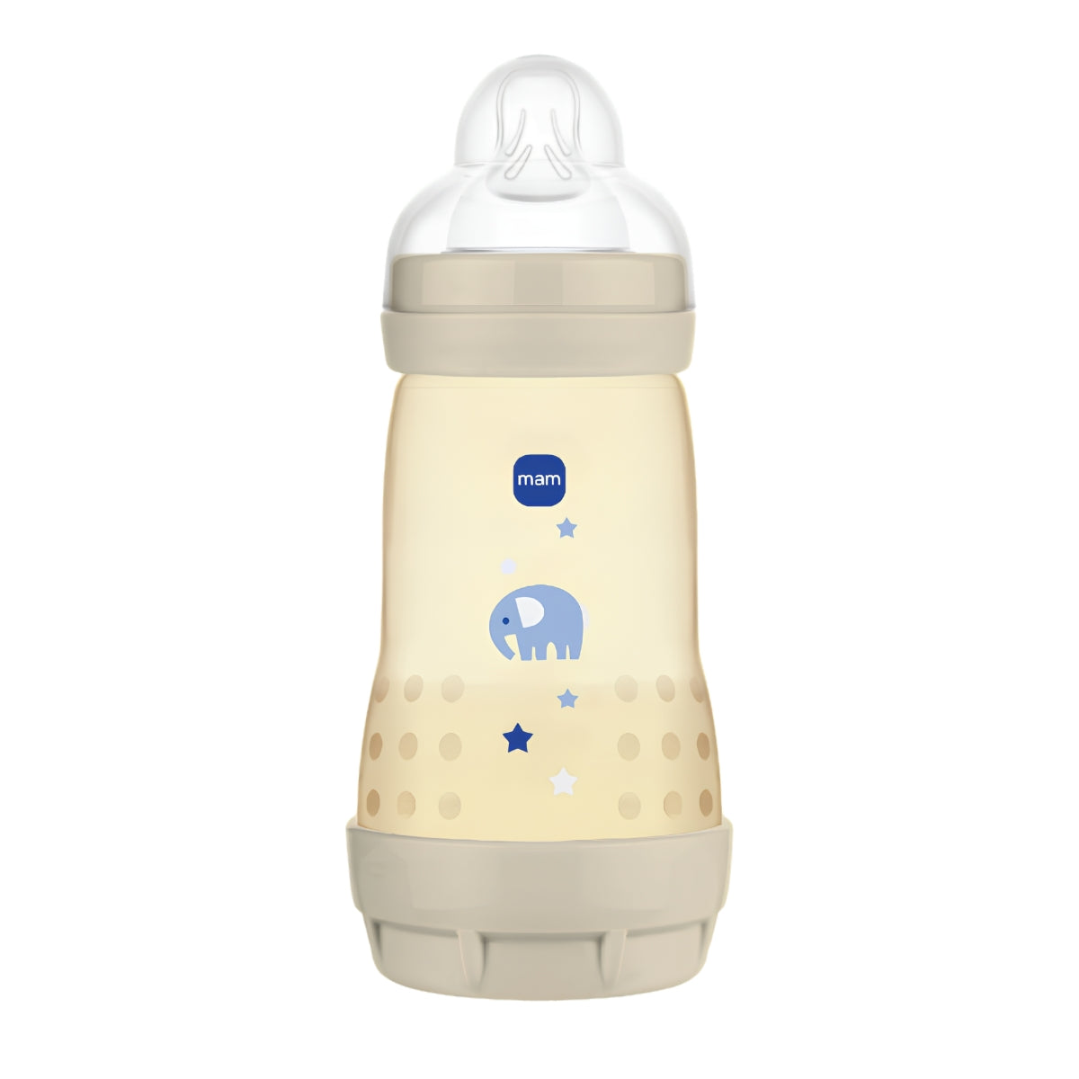 MAM Easy Start Anti-Colic Premium PPSU Milk Bottle, 260ml (3 Assorted Colours)