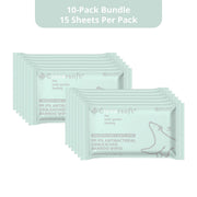 Cloversoft Plant-Based Unbleached Bamboo Organic Antibacterial Wipes (10x15=150 sheets) - Exp 05/28