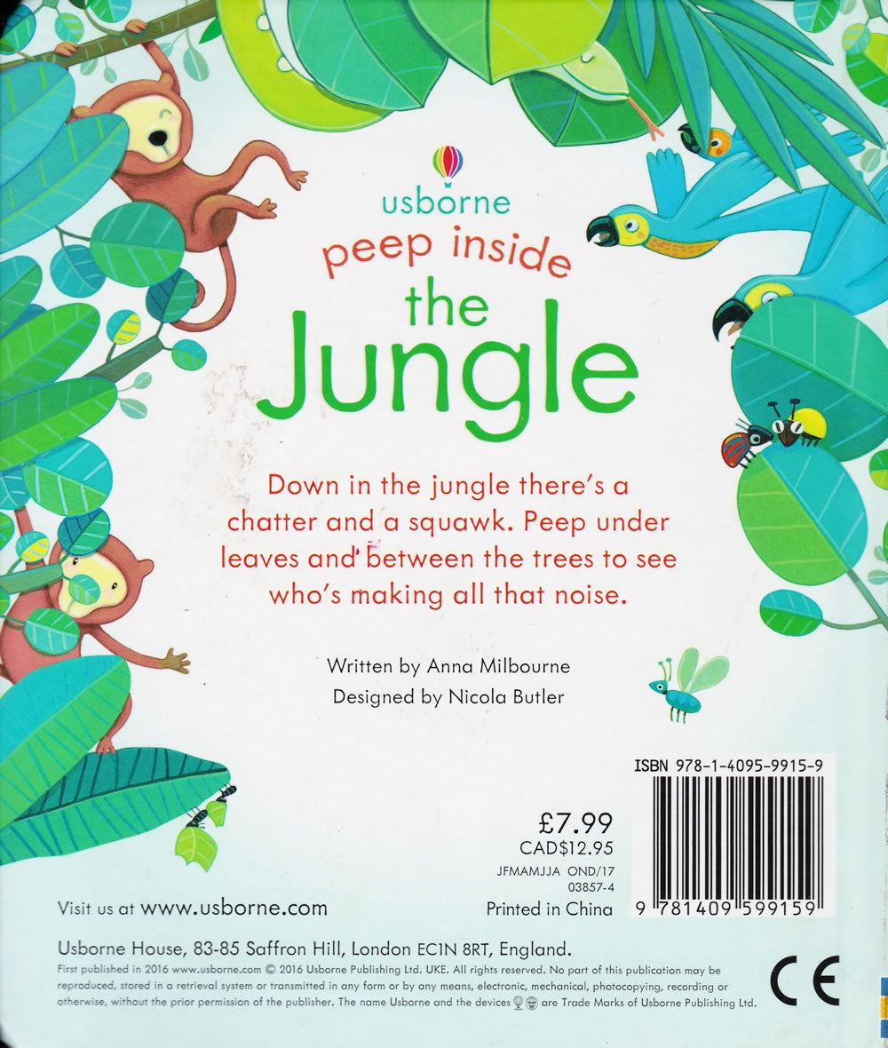 Usborne Peep Inside Learning Book (4 Titles) - Pupsik Singapore