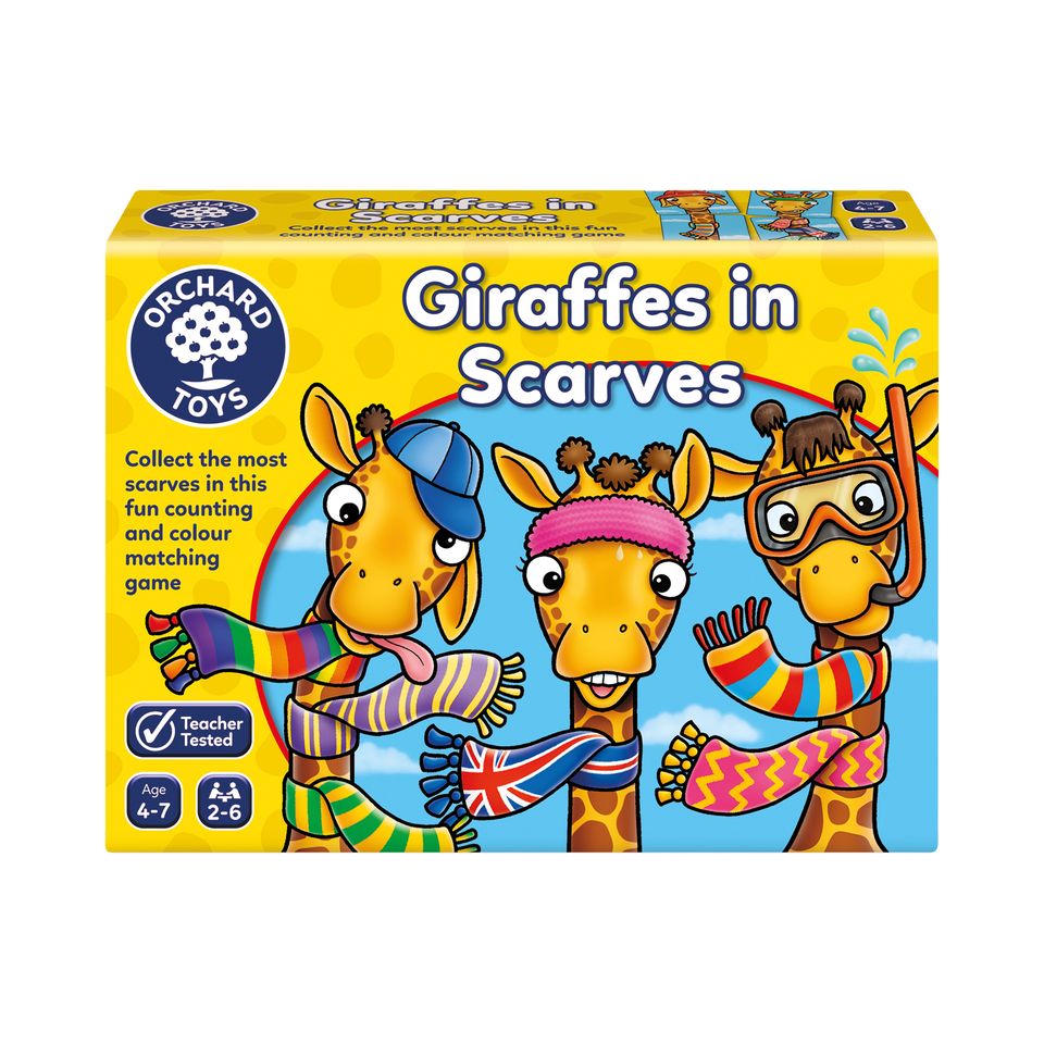 Orchard Toys Giraffes in Scarves Game