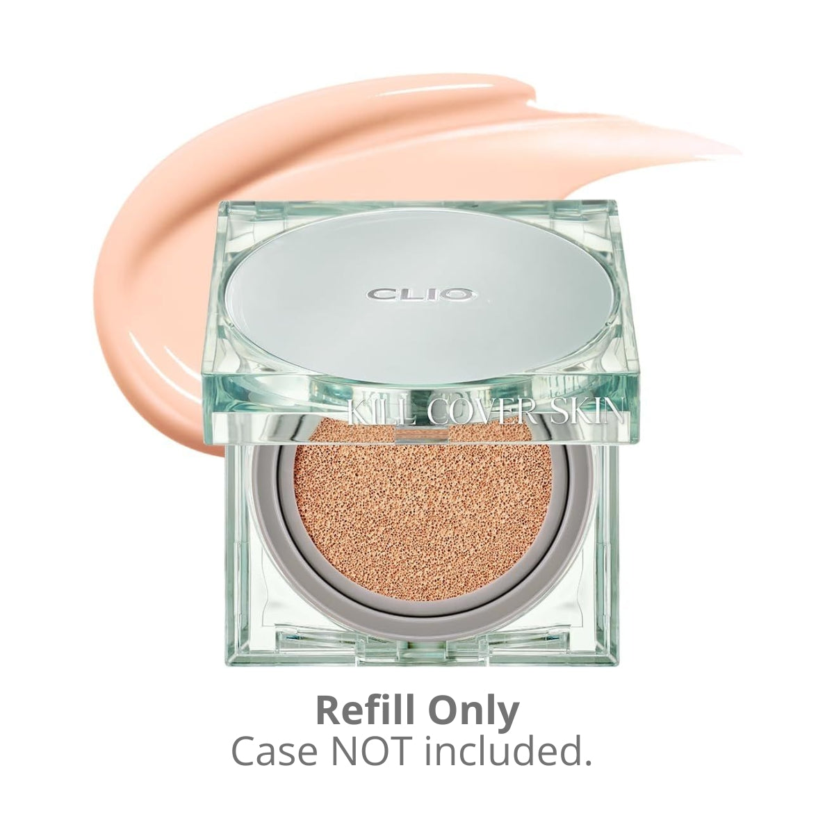 CLIO Kill Cover Skin Fixer Cushion Refill Only, 15g (3 Shades) - Pupsik Singapore