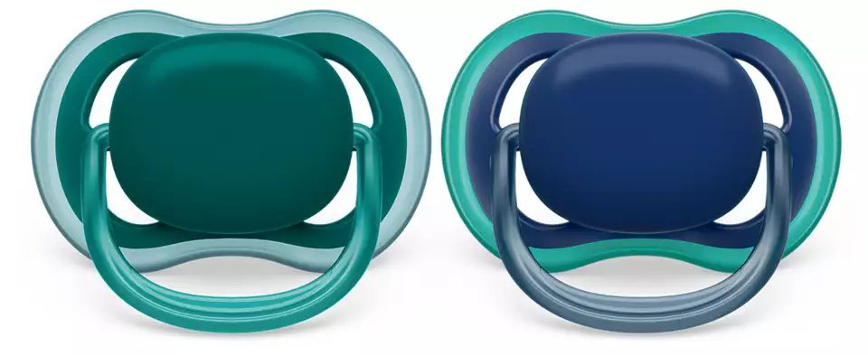 Philips Avent Ultra Air Pacifier, 2pk - 6-18M (14 Designs) - Pupsik Singapore