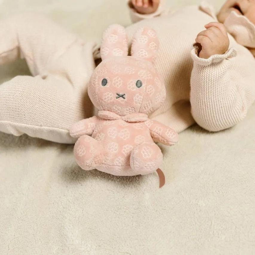 Miffy Cuddle Pink Flower Soft Toy (20cm) - Pupsik Singapore