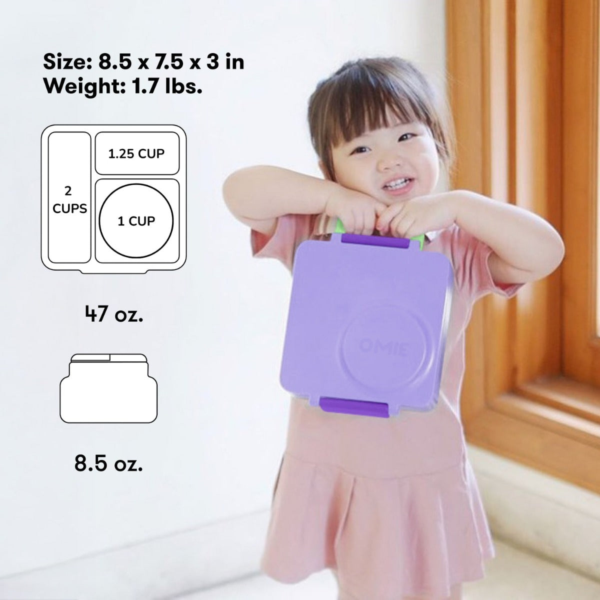 OmieBox Hot & Cold Insulated Bento Box (11 Colours)