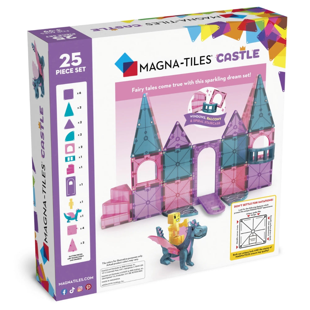 Magna-Tiles Castle 25-Piece Set