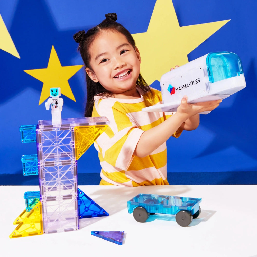 Magna-Tiles Space 32-Piece Set + microMAGs