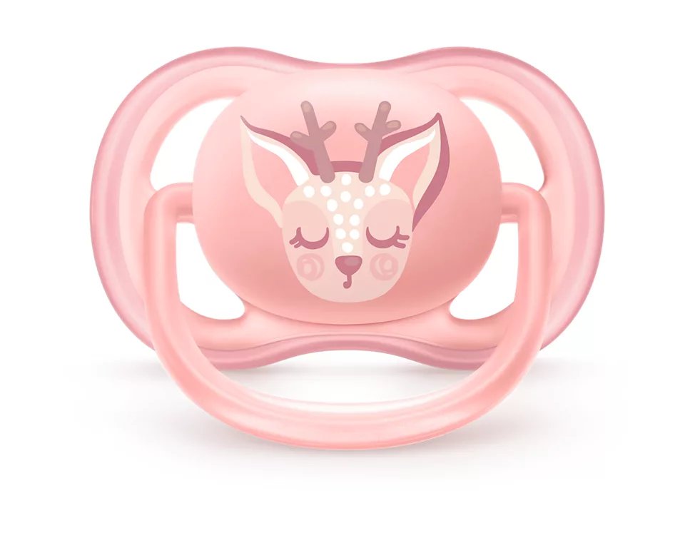 Philips Avent Ultra Air Pacifier, 2pk - 0-6M (8 Designs) - Pupsik Singapore