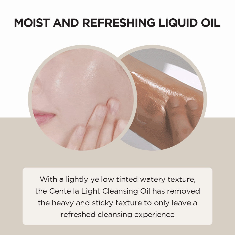 SKIN1004 Madagascar Centella Light Cleansing Oil, 200ml (Exp 03/27)