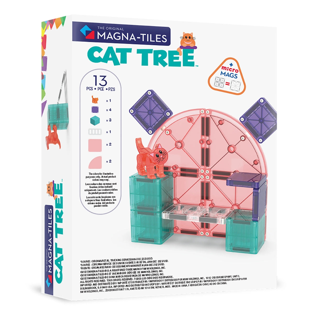 Magna-Tiles Cat Tree™ 13 Piece Set