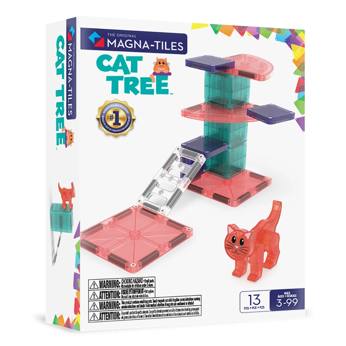 Magna-Tiles Cat Tree™ 13 Piece Set