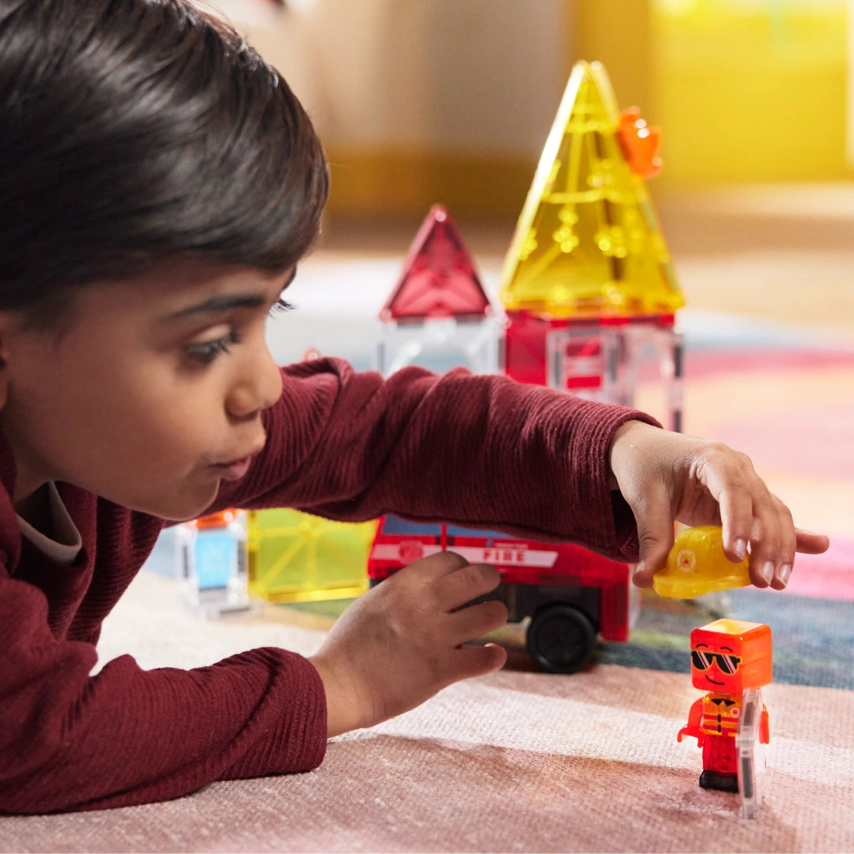 Magna-Tiles Fire Rescue™ 27 Piece Set