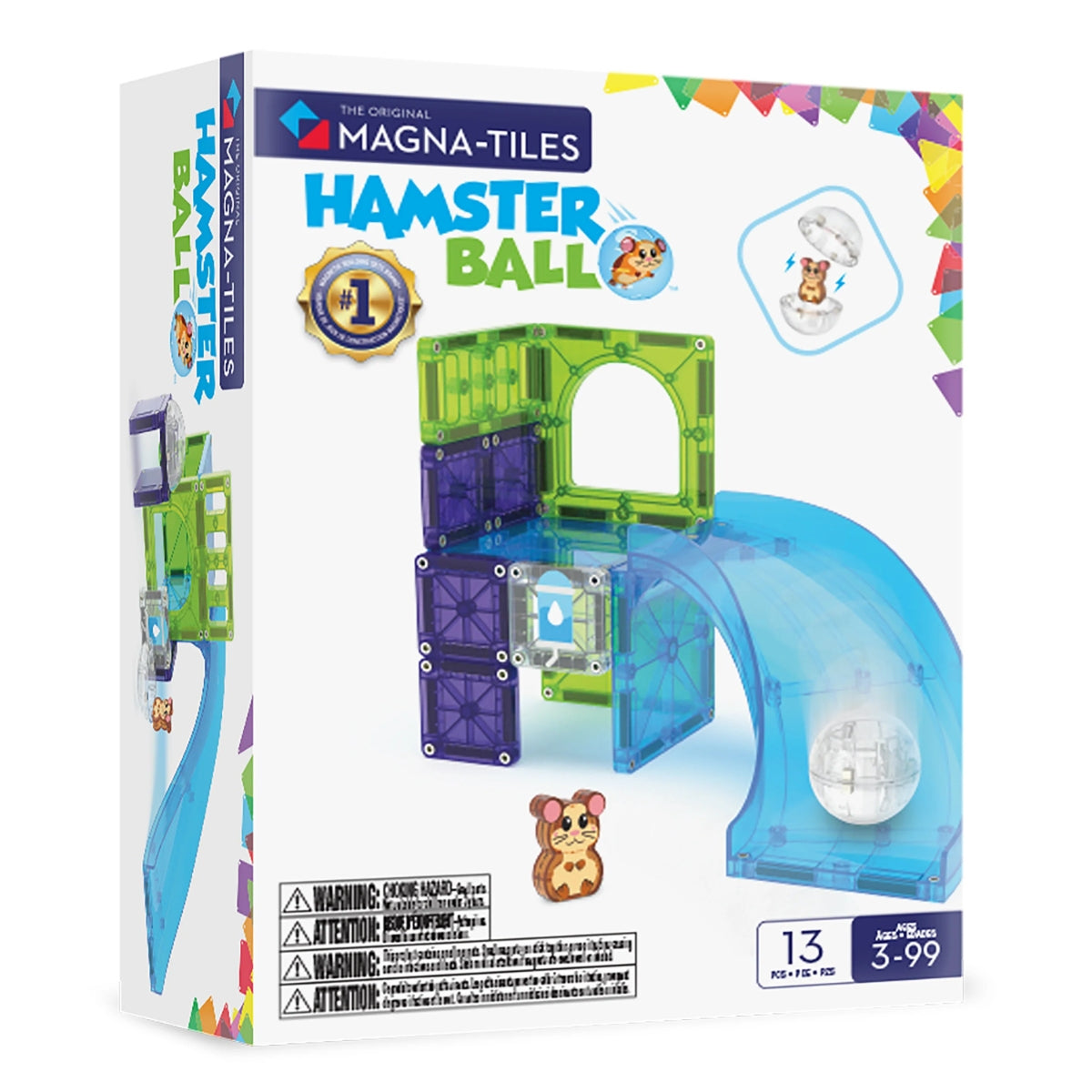 Magna-Tiles Hamster Ball™ 13 Piece Set