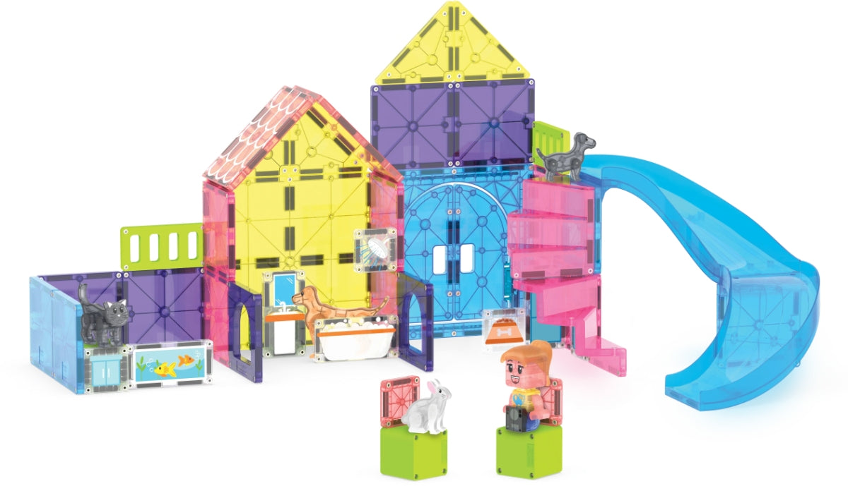 Magna-Tiles Pet Playhouse™ 50 Piece Set