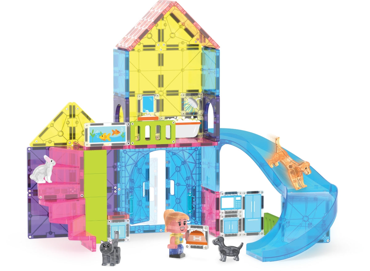 Magna-Tiles Pet Playhouse™ 50 Piece Set