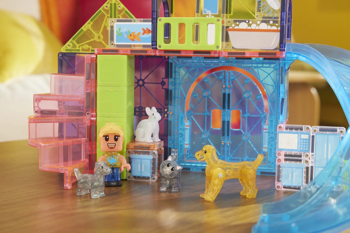 Magna-Tiles Pet Playhouse™ 50 Piece Set