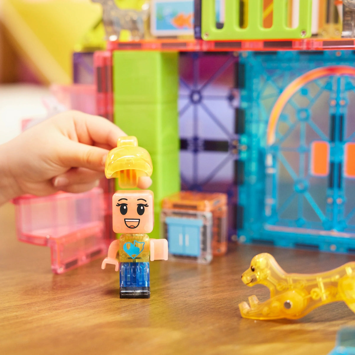 Magna-Tiles Pet Playhouse™ 50 Piece Set