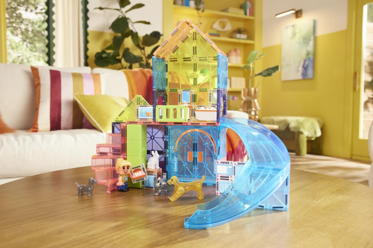 Magna-Tiles Pet Playhouse™ 50 Piece Set