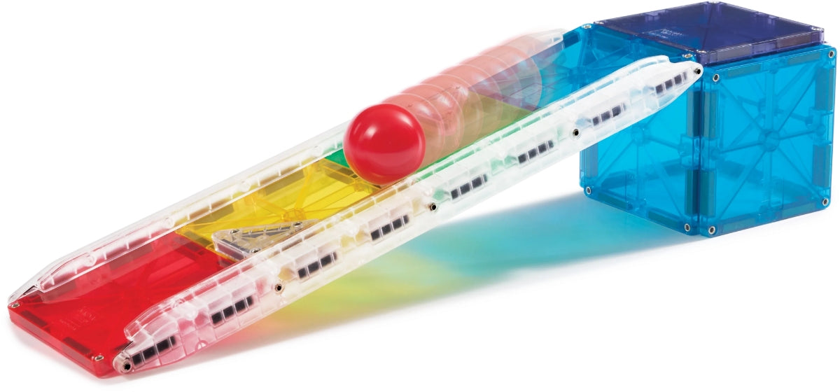Magna-Tiles Rail Racers (33/90 Piece Set)