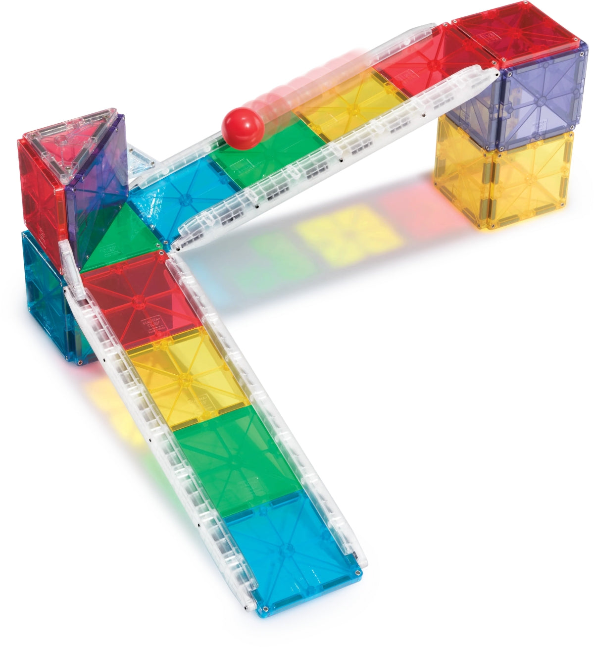 Magna-Tiles Rail Racers (33/90 Piece Set)