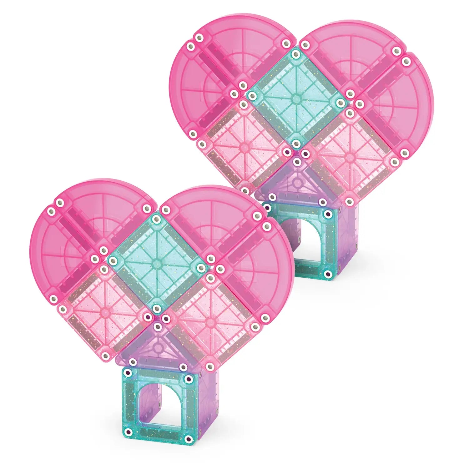 Magna-Tiles microMAGS Heart to Heart Travel Set, 26pcs - Pupsik Singapore