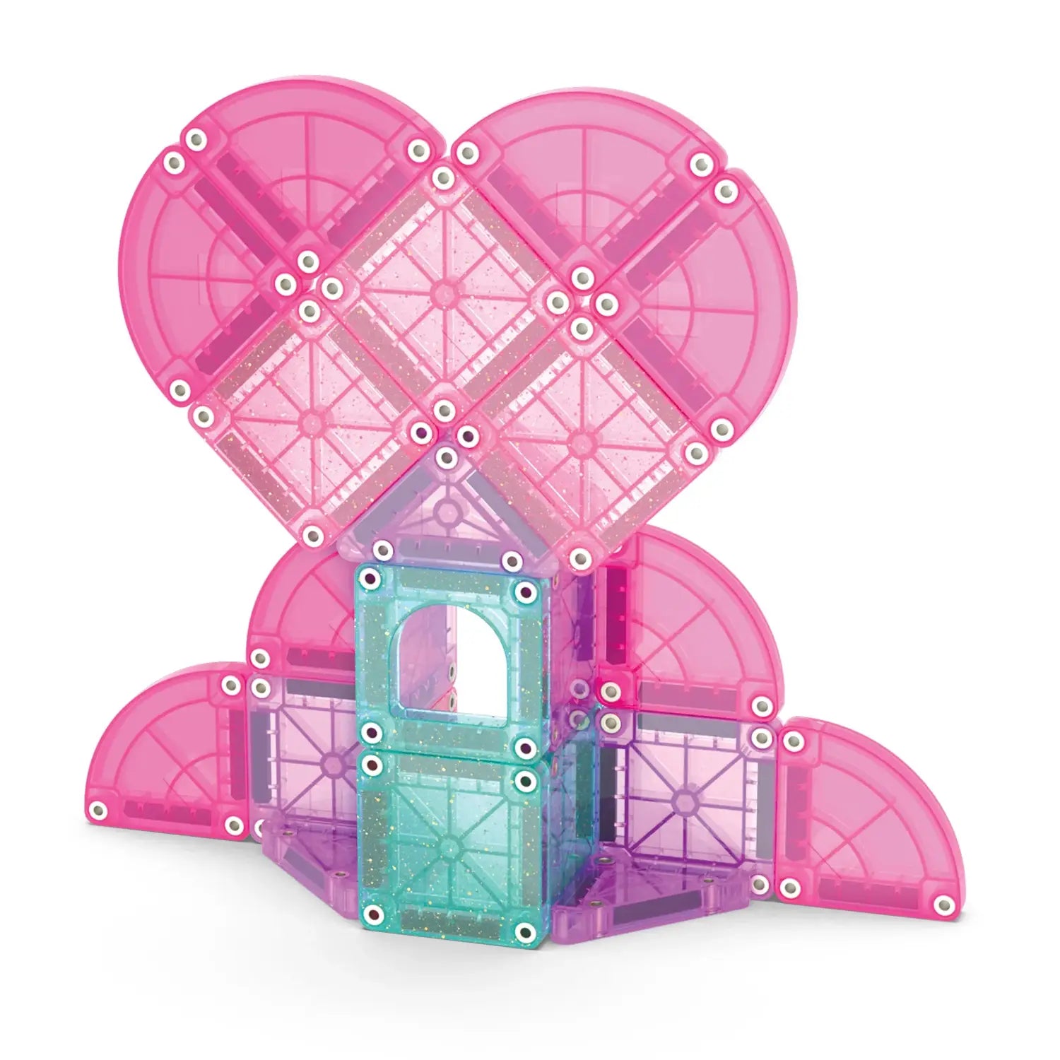 Magna-Tiles microMAGS Heart to Heart Travel Set, 26pcs - Pupsik Singapore