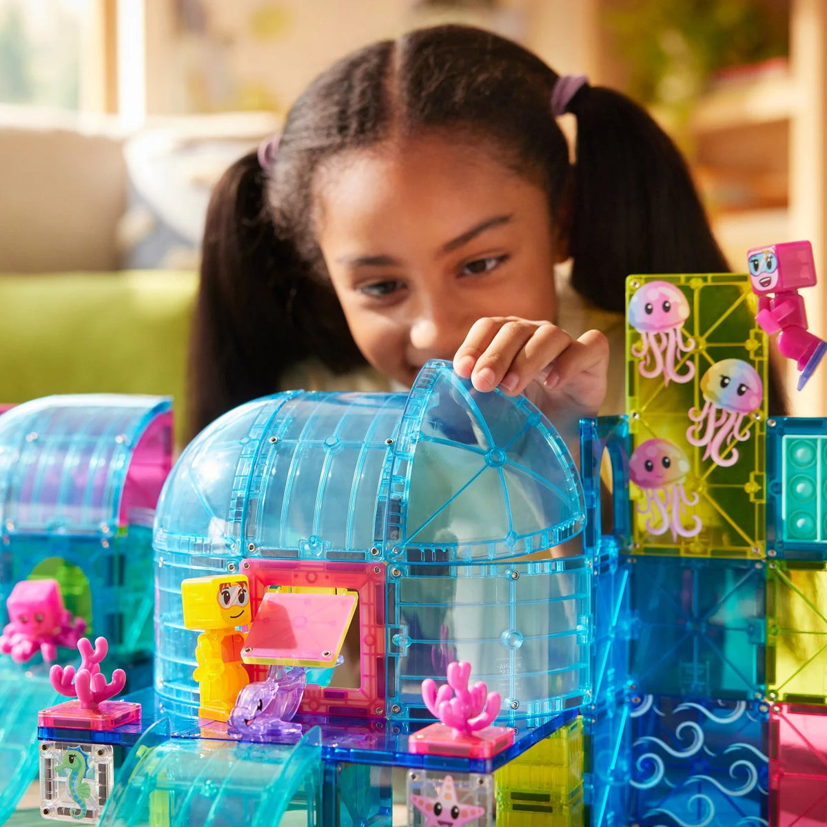 Magna-Tiles Undersea Adventure Set, 58pcs - Pupsik Singapore