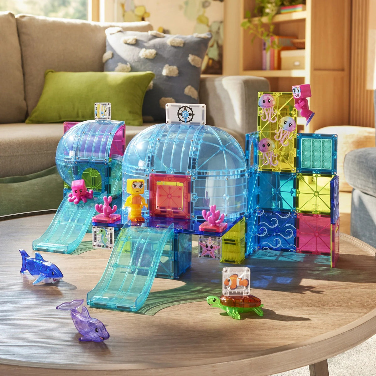 Magna-Tiles Undersea Adventure Set, 58pcs - Pupsik Singapore