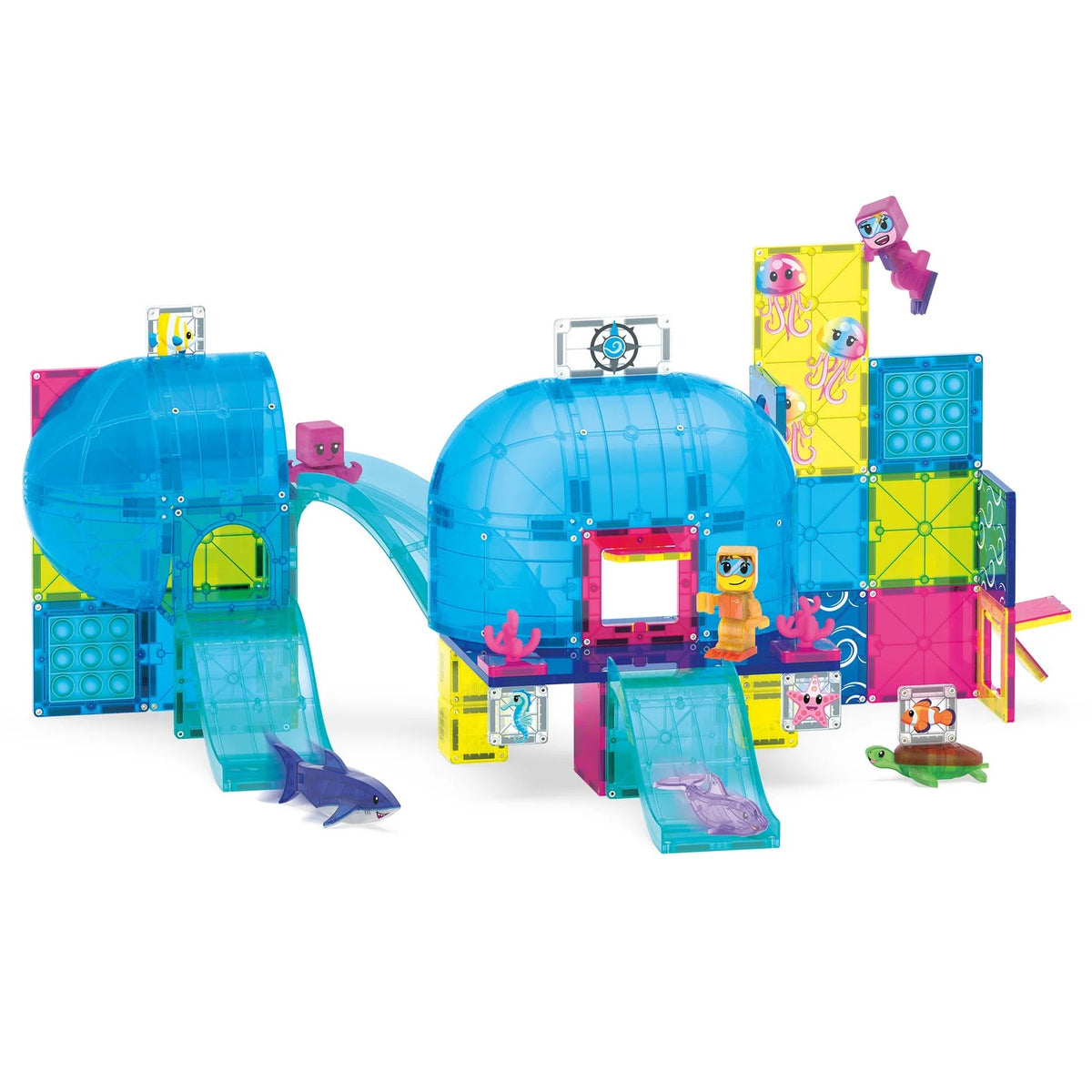 Magna-Tiles Undersea Adventure Set, 58pcs - Pupsik Singapore