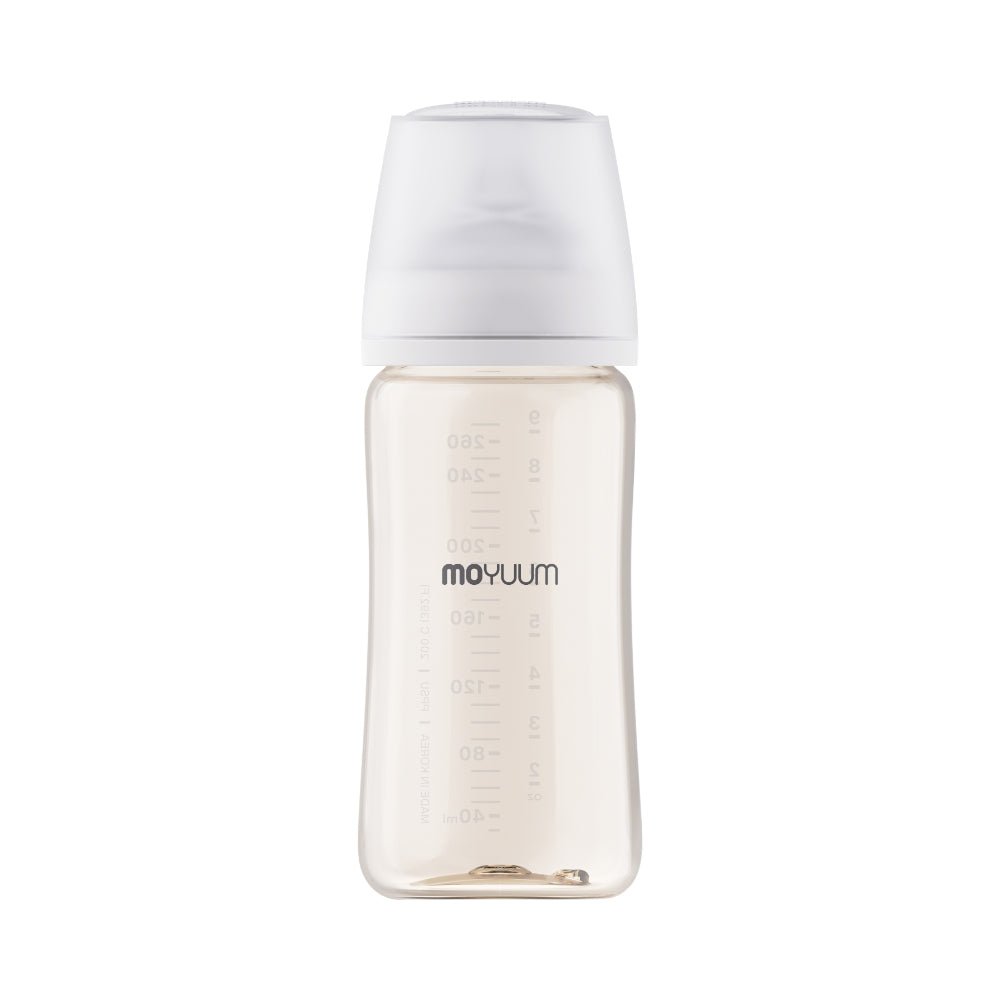 Moyuum 3rd Gen PPSU Gen All-in-One Feeding Bottle with Teats, 80/170/270/330ml (4 Designs)