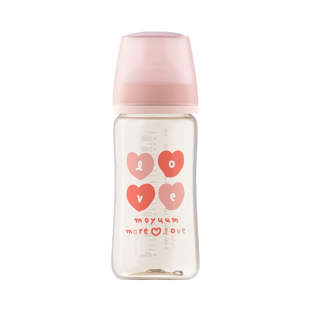 Moyuum 3rd Gen PPSU Gen All-in-One Feeding Bottle with Teats, 80/170/270/330ml (4 Designs)