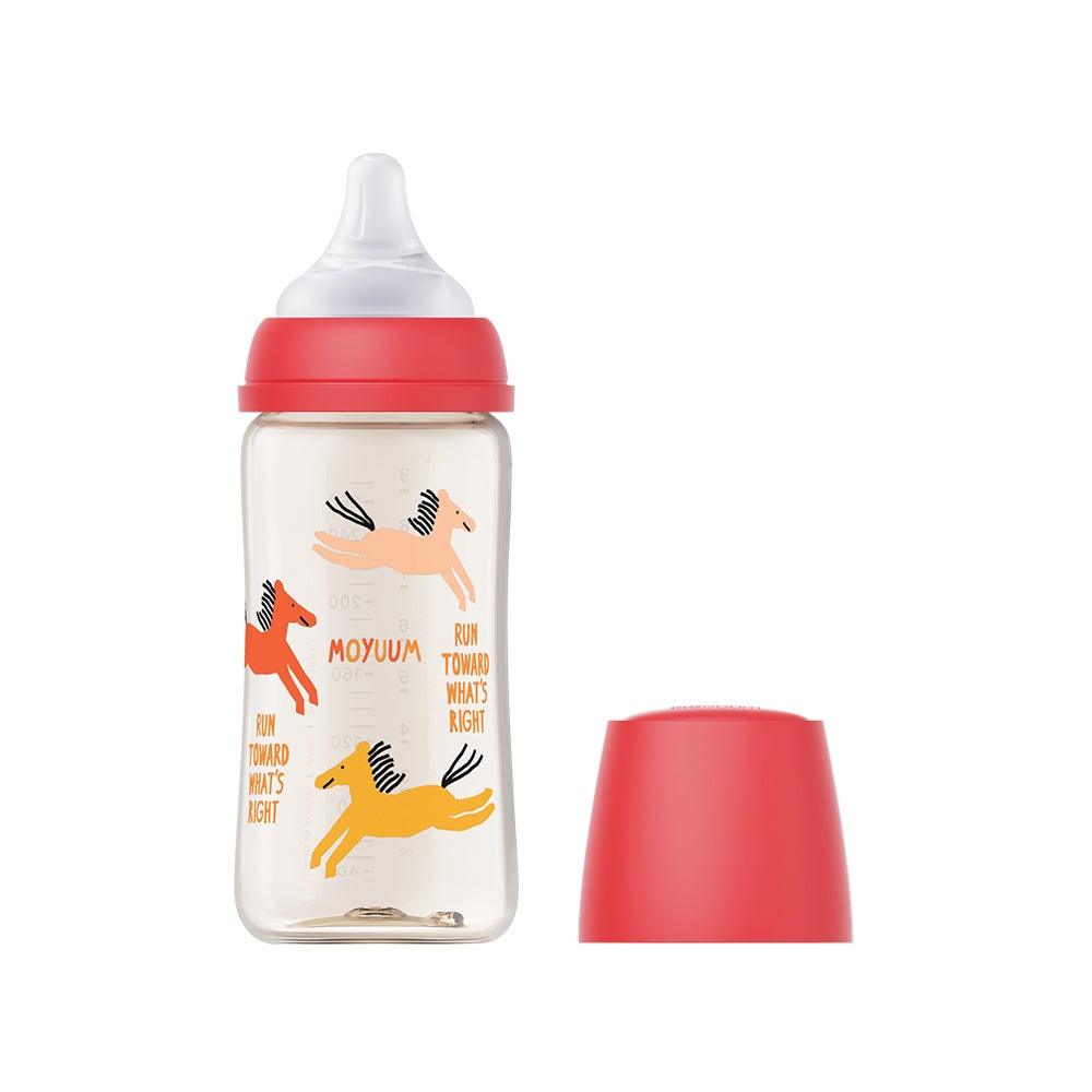 Moyuum 3rd Gen PPSU Gen All-in-One Feeding Bottle, 80/170/270/330ml (11 Designs) - Pupsik Singapore