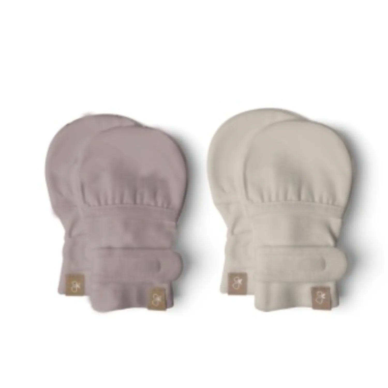 Goumi Bamboo & Organic Cotton Baby Stay On Mitts, 2pk (6 Designs, 2 Sizes) - Pupsik Singapore