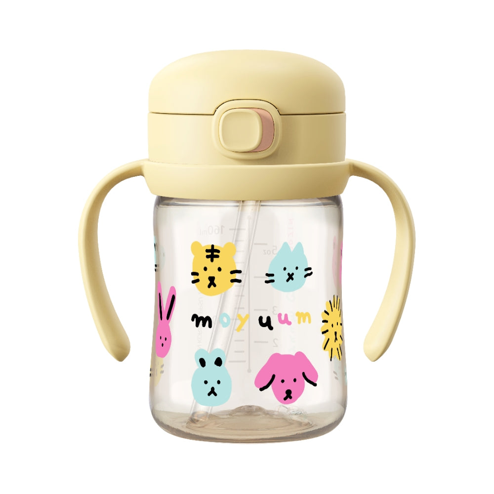Moyuum PPSU All-in-One One-Touch Straw Bottle, 170/270/330ml (3 Designs)