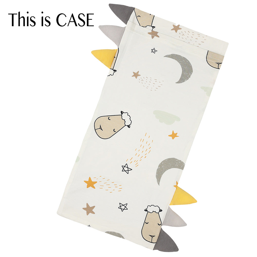 Baa Baa Sheepz Bed-Time Buddy Small Pillow Cover (Multiple Designs) - Pupsik Singapore