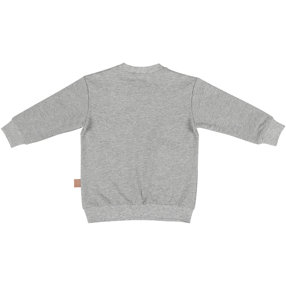 Baa Baa Sheepz Unisex Long Sleeve Sweatshirt - Happy Night Grey