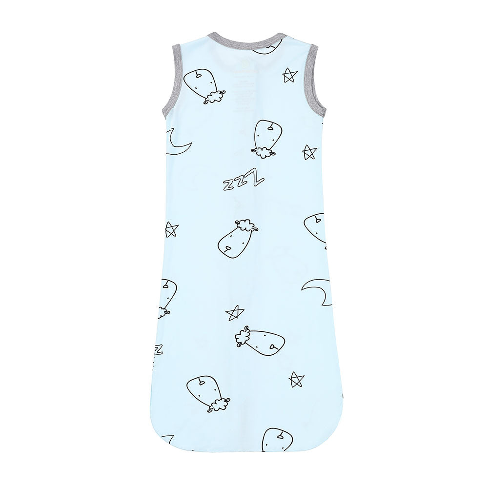 Baa Baa Sheepz Wearable Blanket Zip Sleep Bag - Sweet Dreams Baa Baa Blue