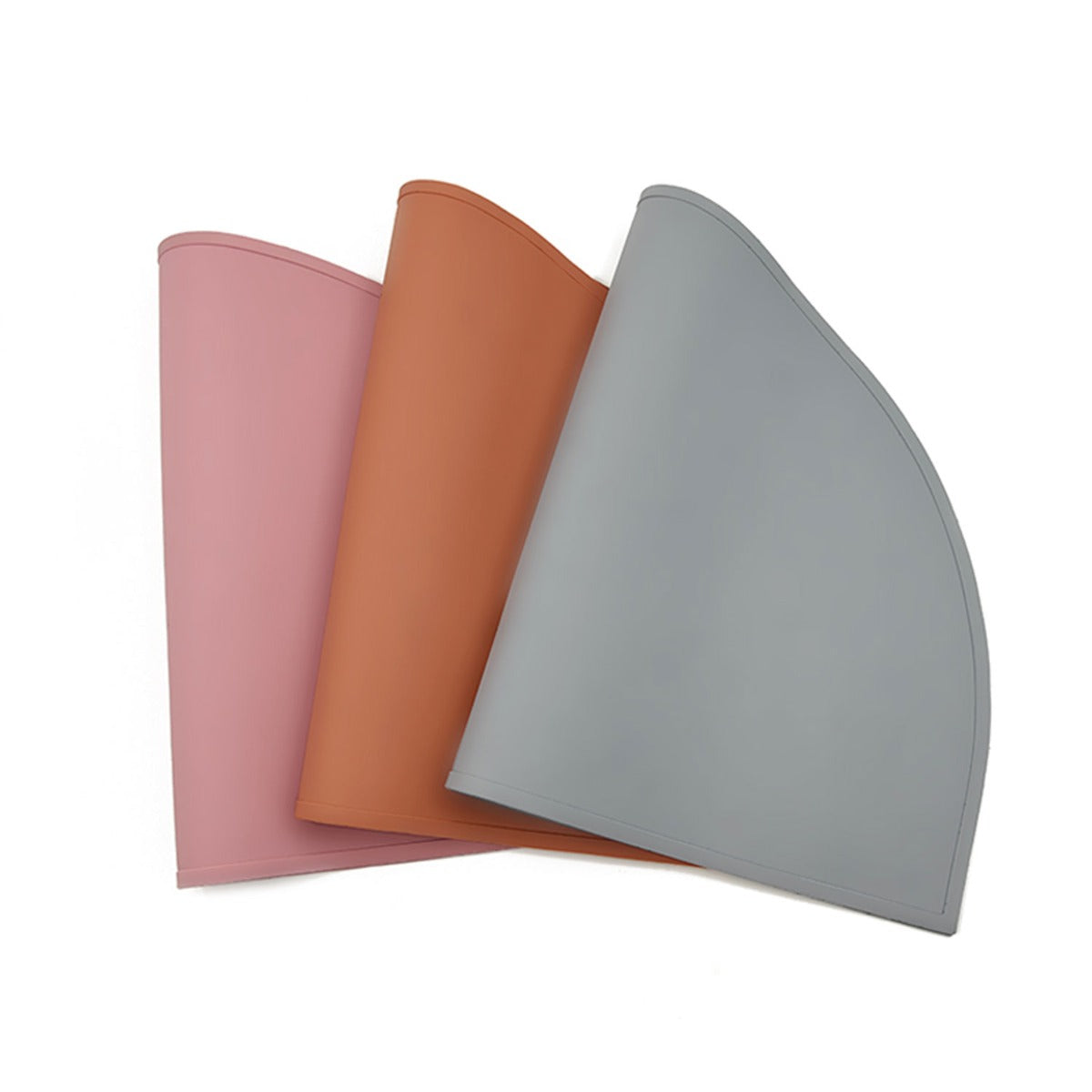 Biomom Silicone Semi Circle Placemat, Large (4 Colors)