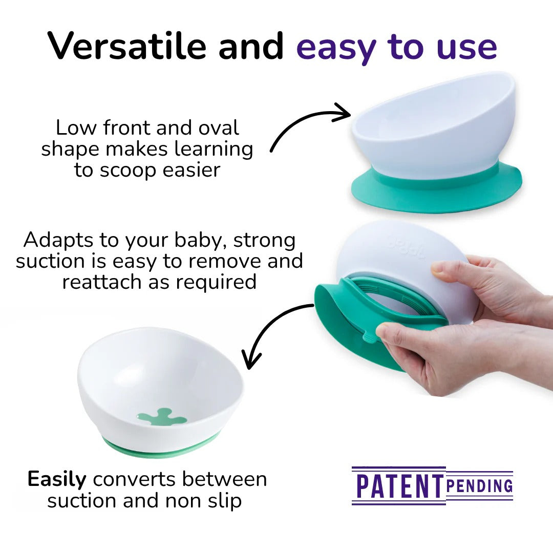 Doddl 2-in-1 Suction Bowl (2 Colors)