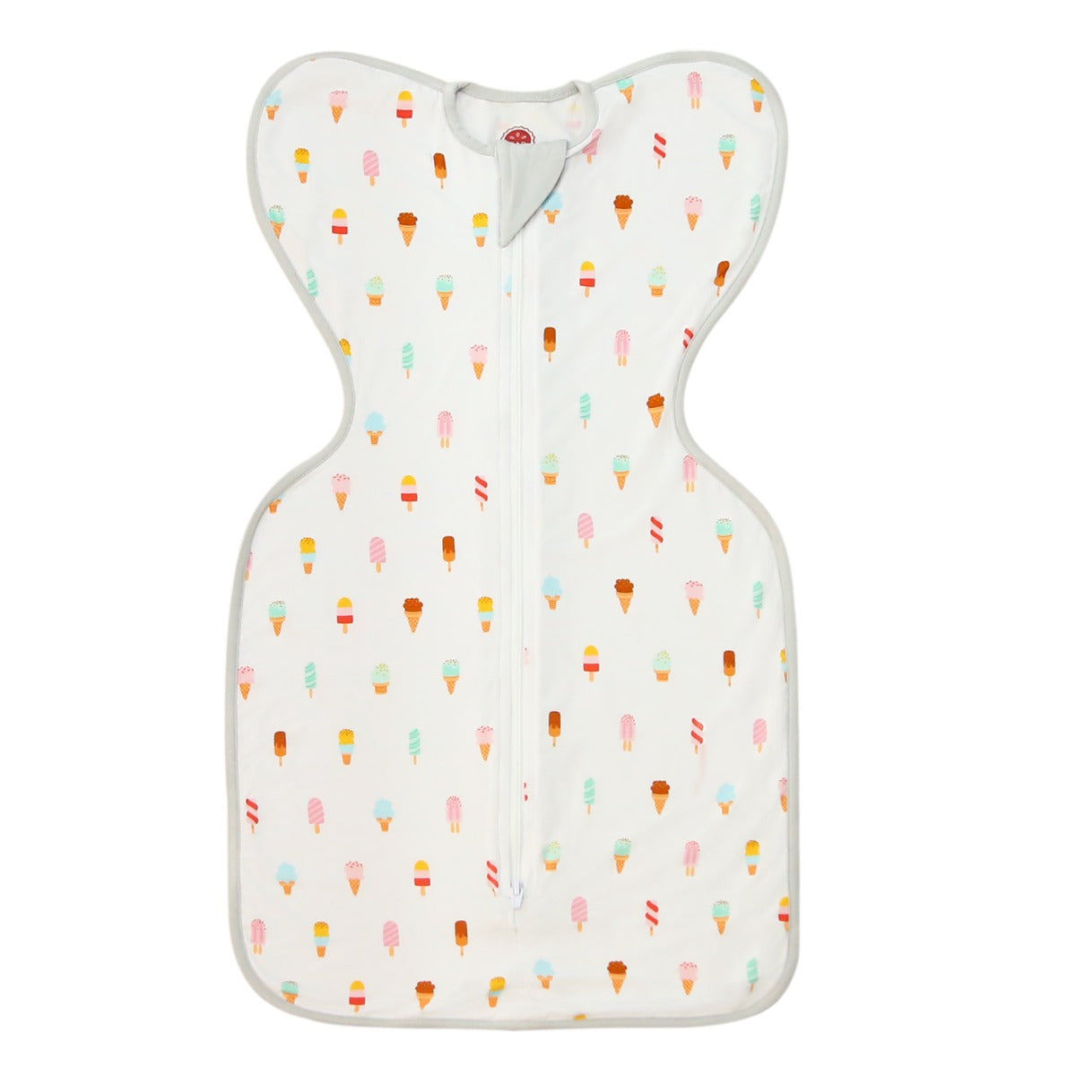 A, Apple Pie Bamboo Swaddle Wearable Blanket - Popsicle Dream (3 Sizes)