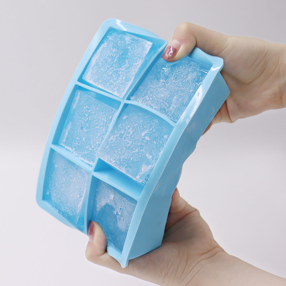 Biomom EasyServe Silicone Food Portion Freezer Tray with Resting Lid, 6 x 100ml (5 Colors)