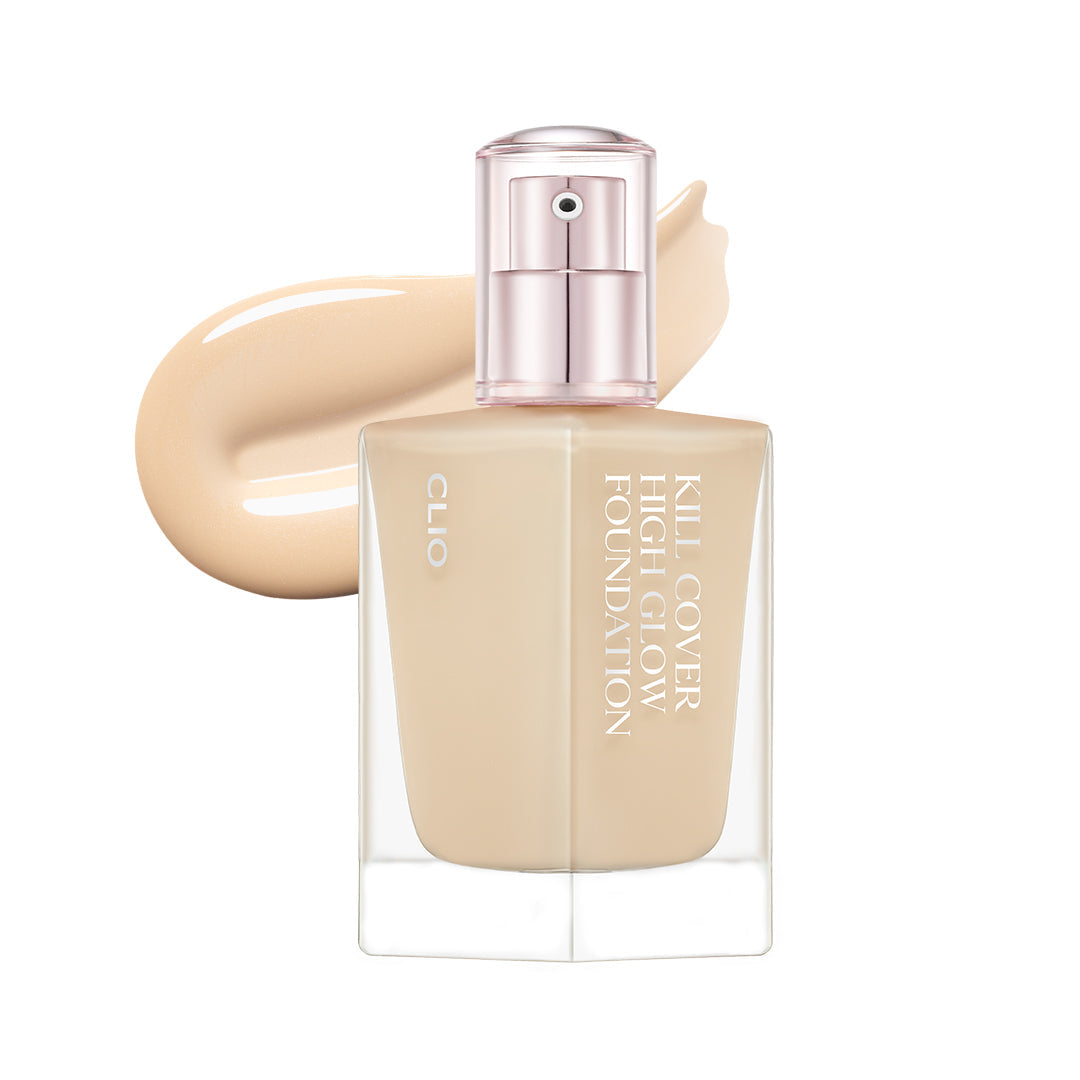 CLIO Kill Cover High Glow Foundation, 38g (2 Shades) - Pupsik Singapore