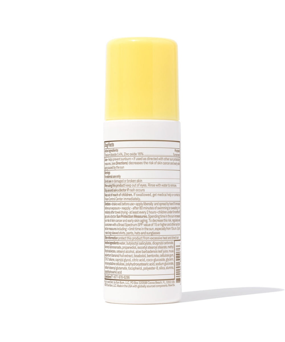 Sun Baby Bum Mineral SPF50 Sunscreen Roll-On Lotion (Fragrance-Free), 3 fl.oz - exp 07/26