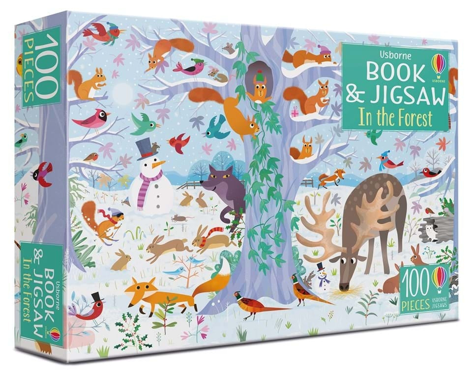 Usborne Book & Jigsaw (100pc) Series (5 Titles) - Pupsik Singapore