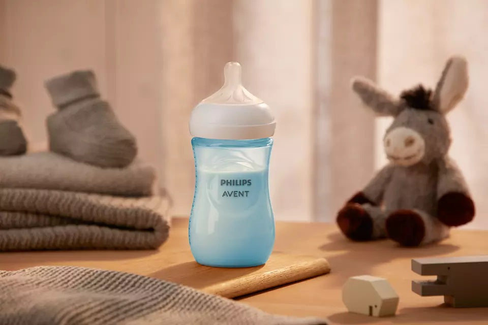 Philips Avent Natural Response 260ml Milk Baby Bottles, 1pk (5 Designs) - Pupsik Singapore
