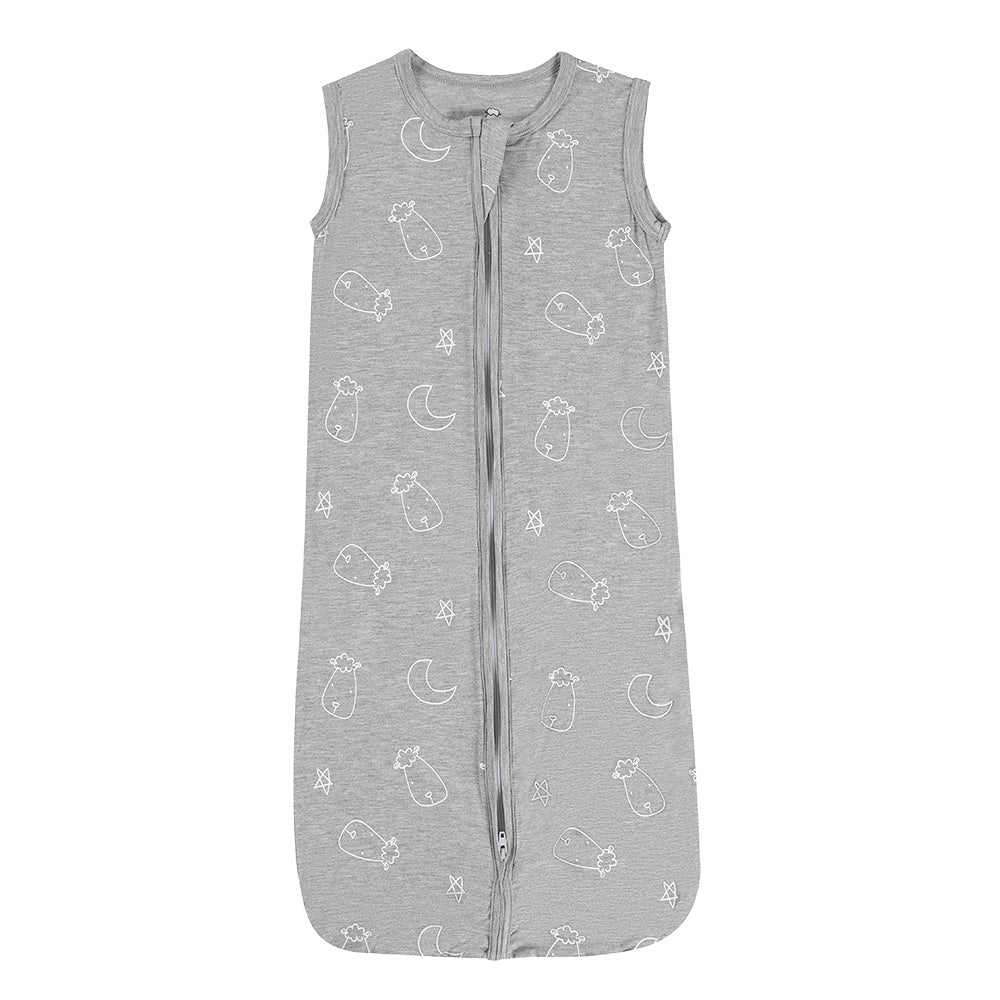 Baa Baa Sheepz Wearable Blanket Zip Sleep Bag - Sweet Dreams Baa Baa Grey (3 Sizes)