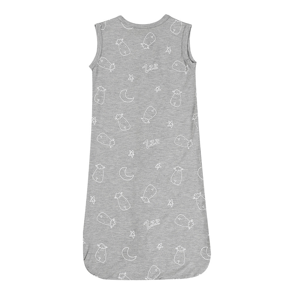 Baa Baa Sheepz Wearable Blanket Zip Sleep Bag - Sweet Dreams Baa Baa Grey (3 Sizes)